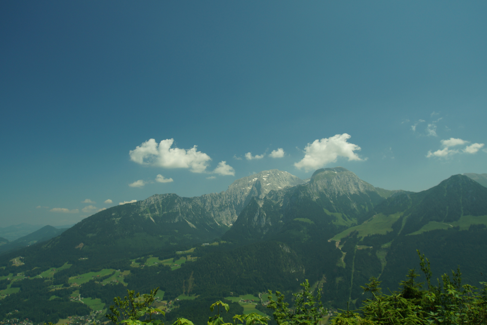 Blick vom Grünstein....