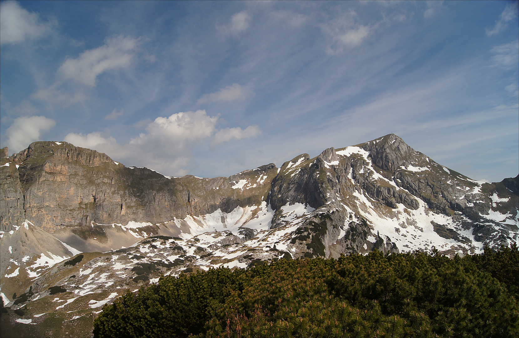 Blick vom Gschöllkopf (2038 Meter)