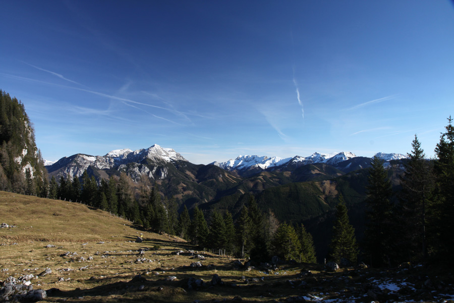 Blick vom "Gspitzten Stein"