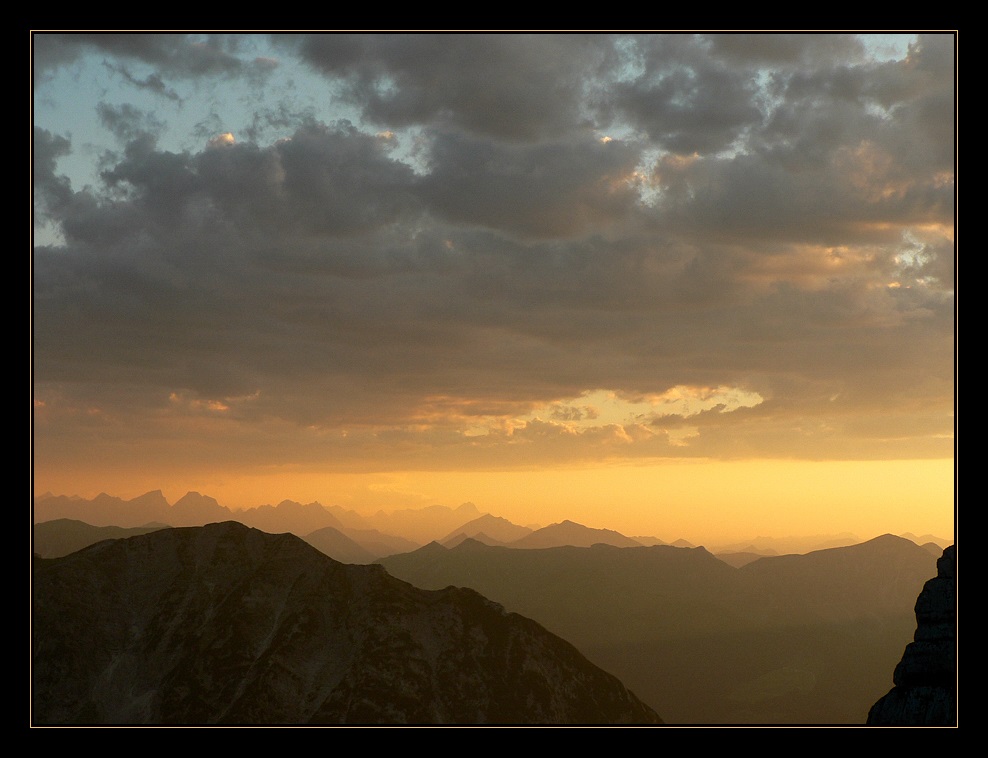 Blick vom Guffert aus