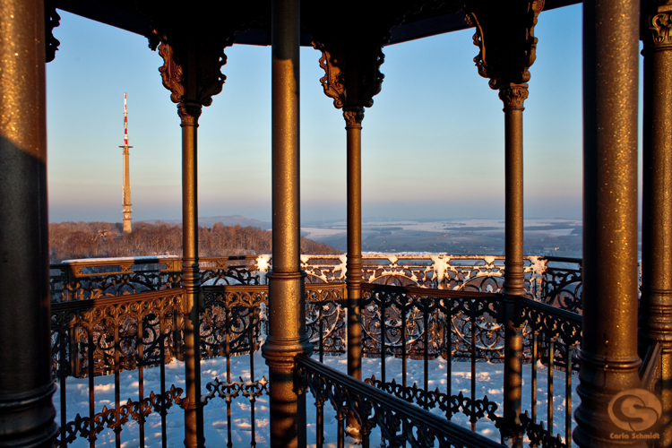 Blick vom Gusseisernen Turm