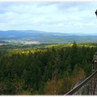 Blick vom Haberstein ins Hohe Fichtelgebirge