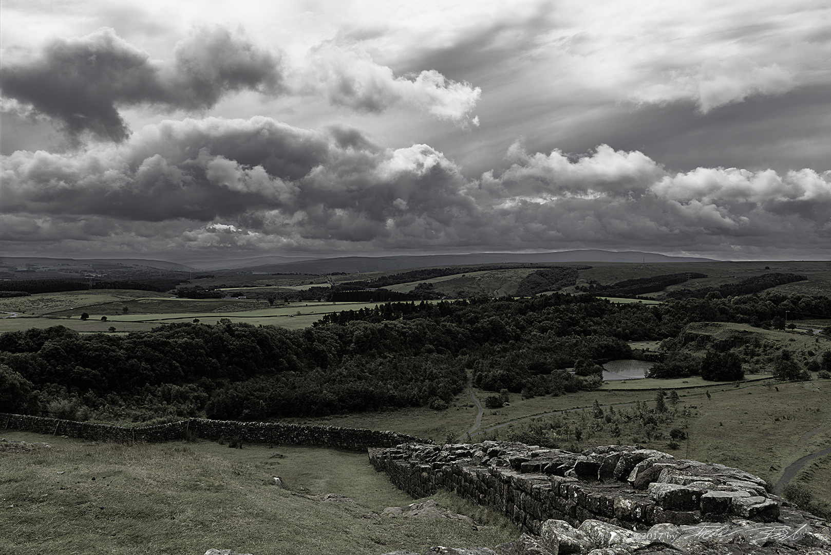 Blick vom Hadrian's Wall