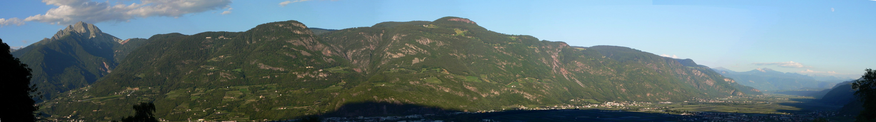 Blick vom Haidenhof bei Marling