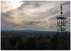 Blick vom Hainberg in Asch