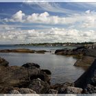 Blick vom Hammerknudden - Granitküste im Norden von Bornholm