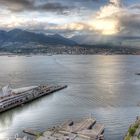 Blick vom Harbour Tower auf North Vancouver