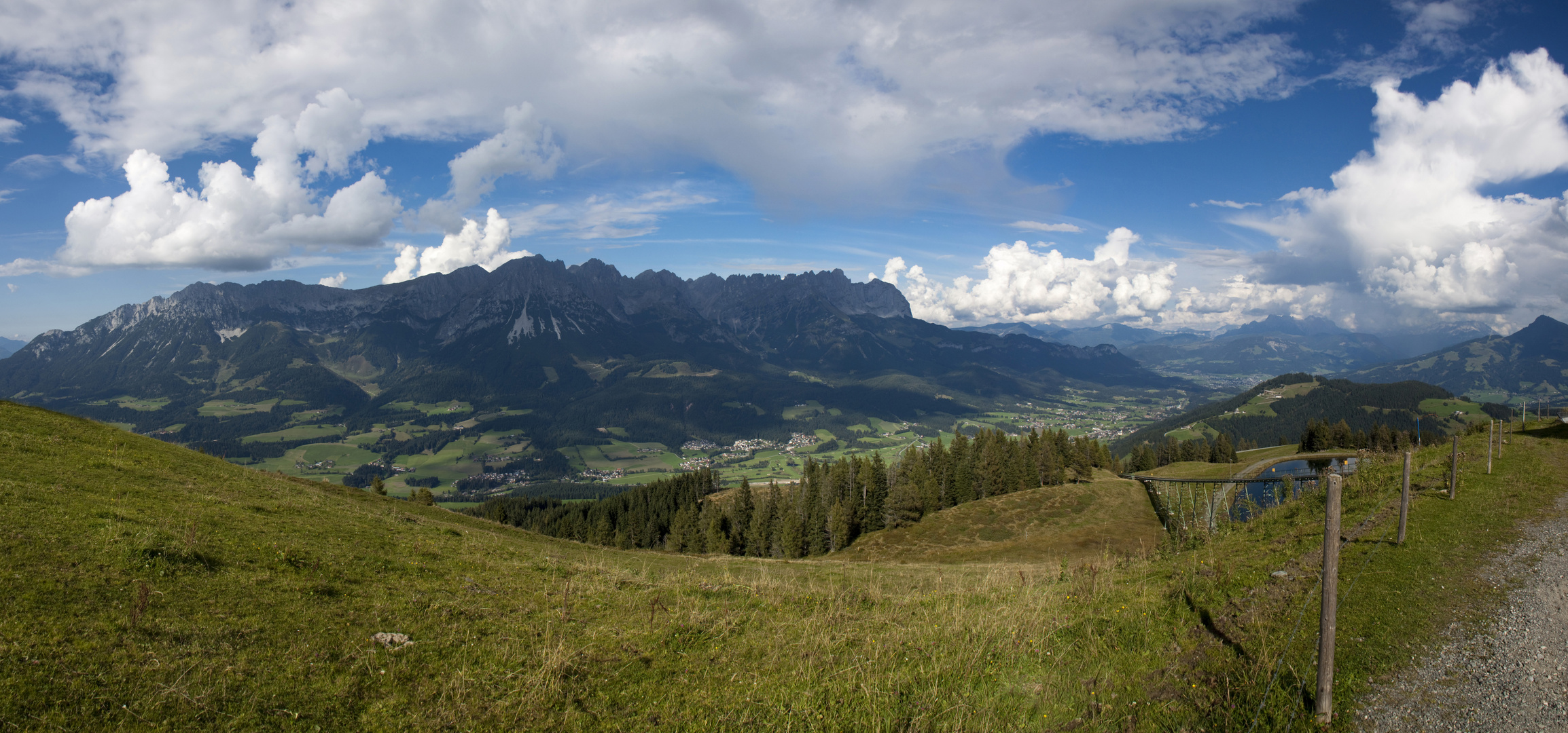 Blick vom Hartkaiser