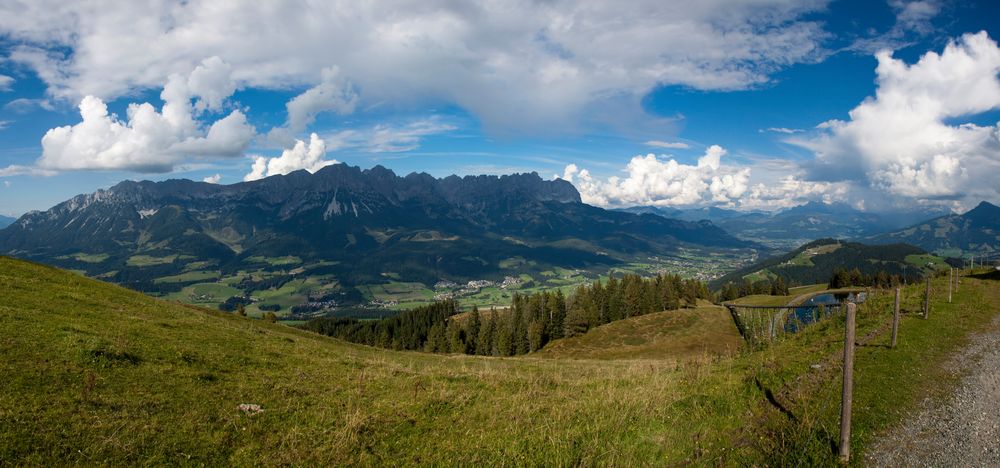 Blick vom Hartkaiser