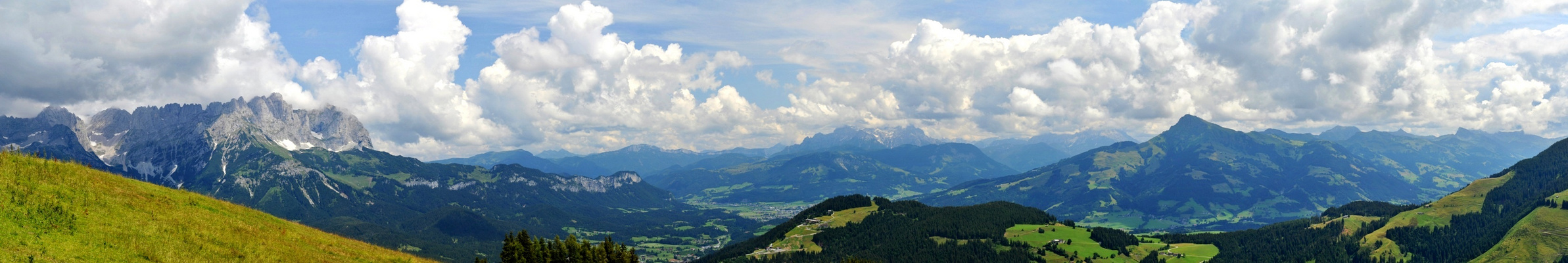 Blick vom Hartkaiser