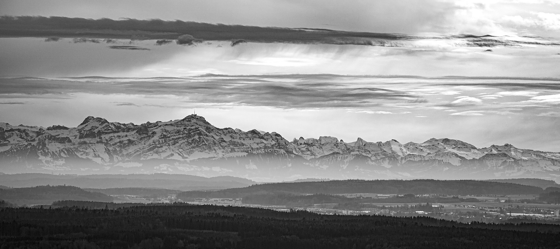 Blick vom Heiligen Berg