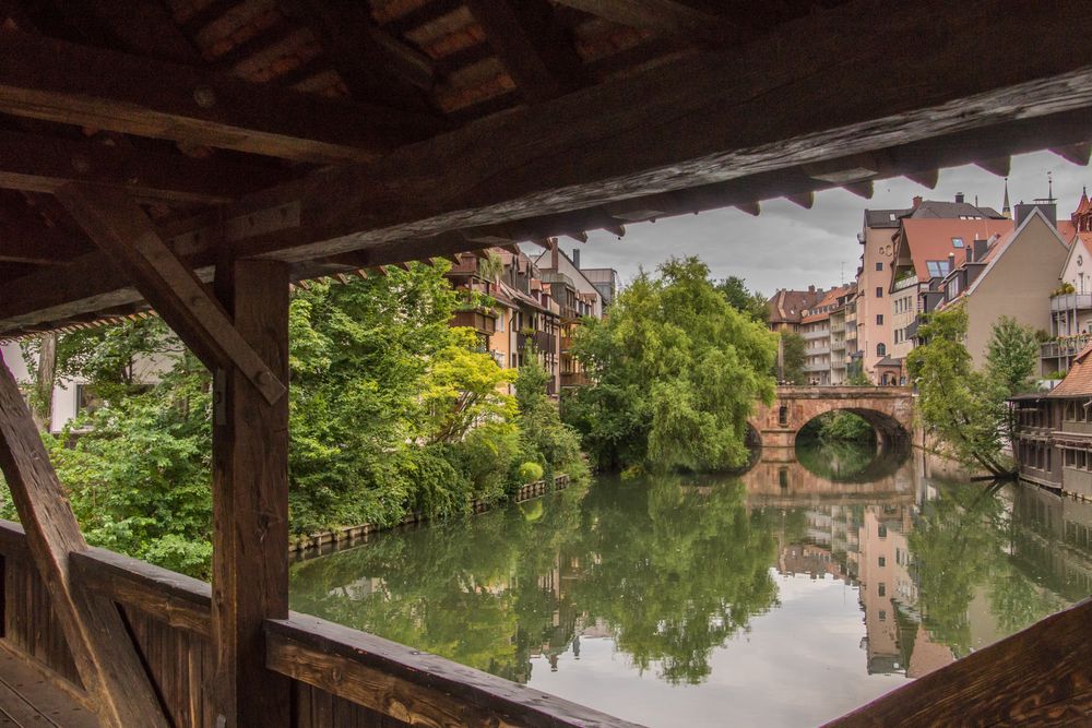 Blick vom Henkersteg aus - Nürnberg