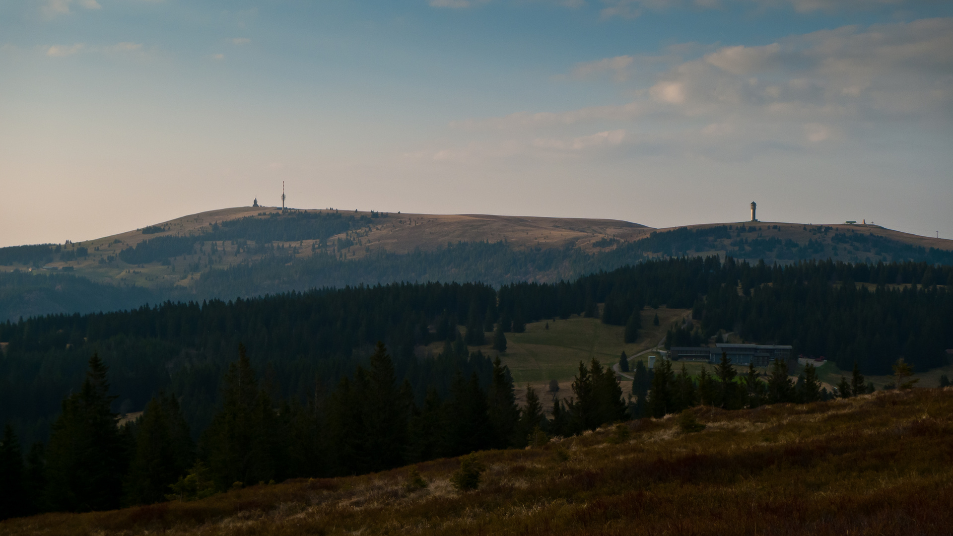 Blick vom Herzogenhorn zum Feldberg