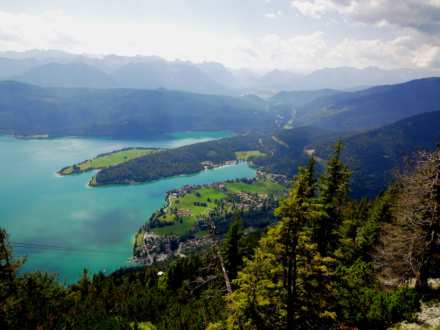 Blick vom Herzogenstand