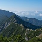 Blick vom Herzogstand auf den 1.790 m hohen Heimgarten