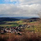 Blick vom Hessenturm auf Niedenstein