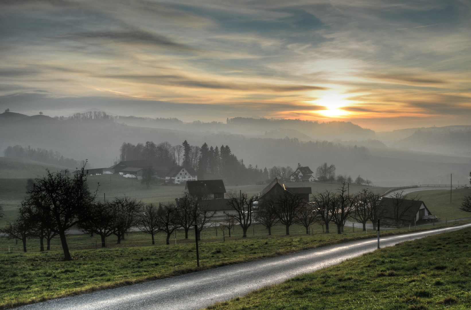 Blick vom Hirzel