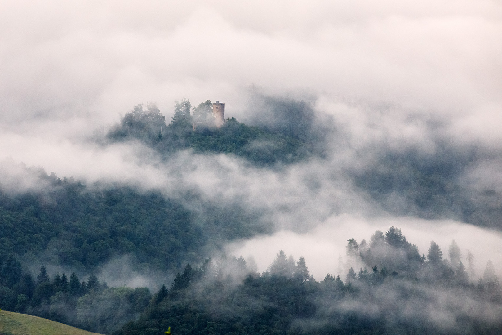 Blick vom Hoch Blauen