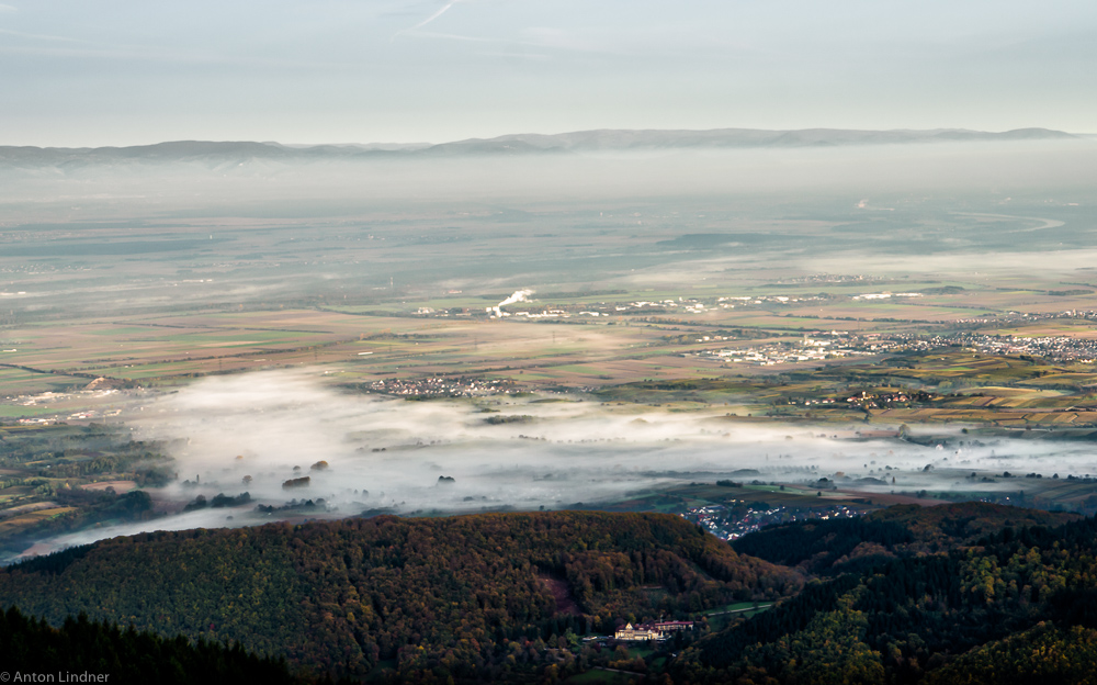 Blick vom Hochblauen auf Britzingen