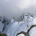 Blick vom Hochfeiler (3510) in die Zillertaler Alpen