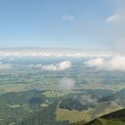 Blick vom Hochfelln (1674m) in den Chiemgau