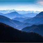 Blick vom Hochgern nach Süden