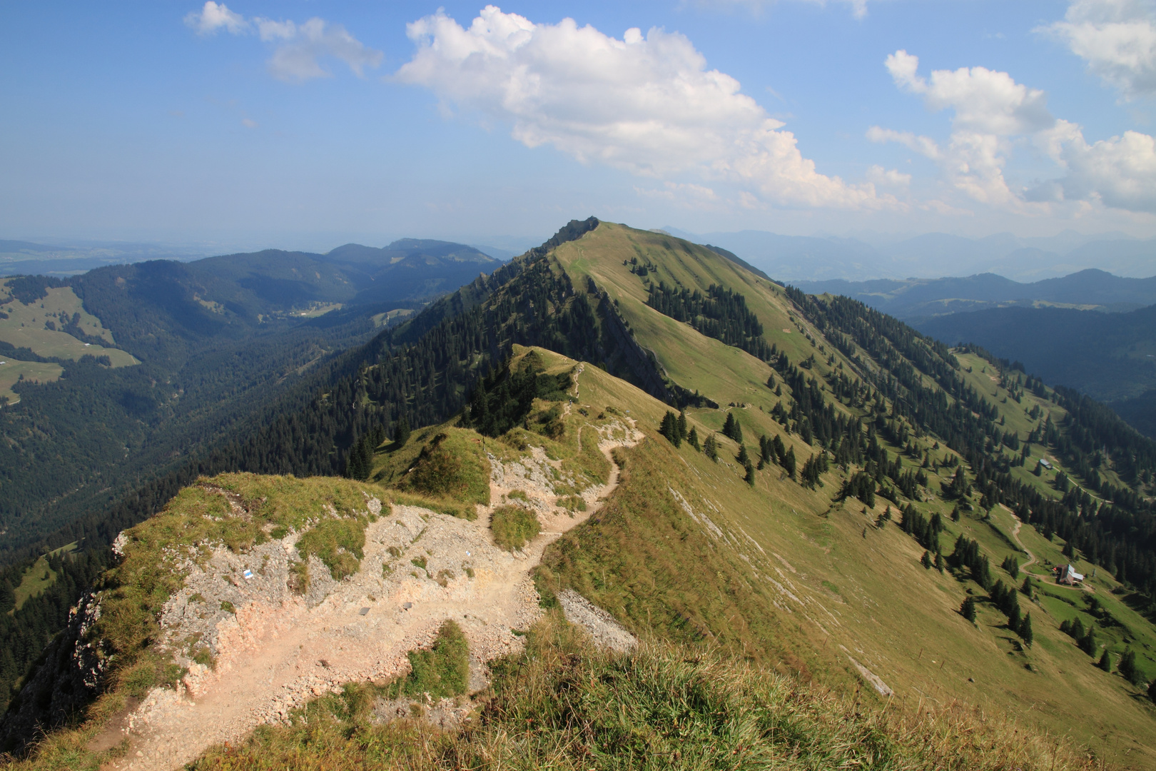 Blick vom Hochgrat Richtung Rindalphorn