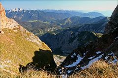 Blick vom Hochiss nach Norden