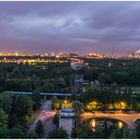 Blick vom Hochofen auf den Landschaftspark