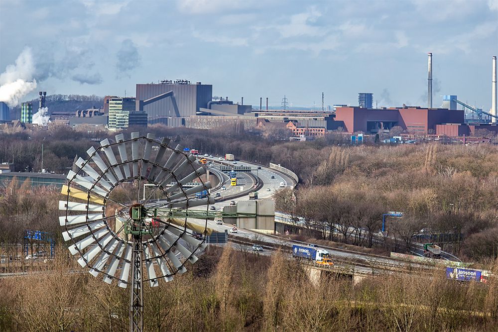 Blick vom Hochofen Nr. 5