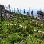 Blick vom Hochstein über den Dreisesselberg