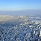 Blick vom Hochwald im Zittauer Gebirge