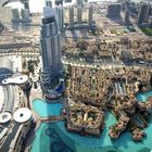 Blick vom höchsten Gebäude der Welt Burj Khalifa