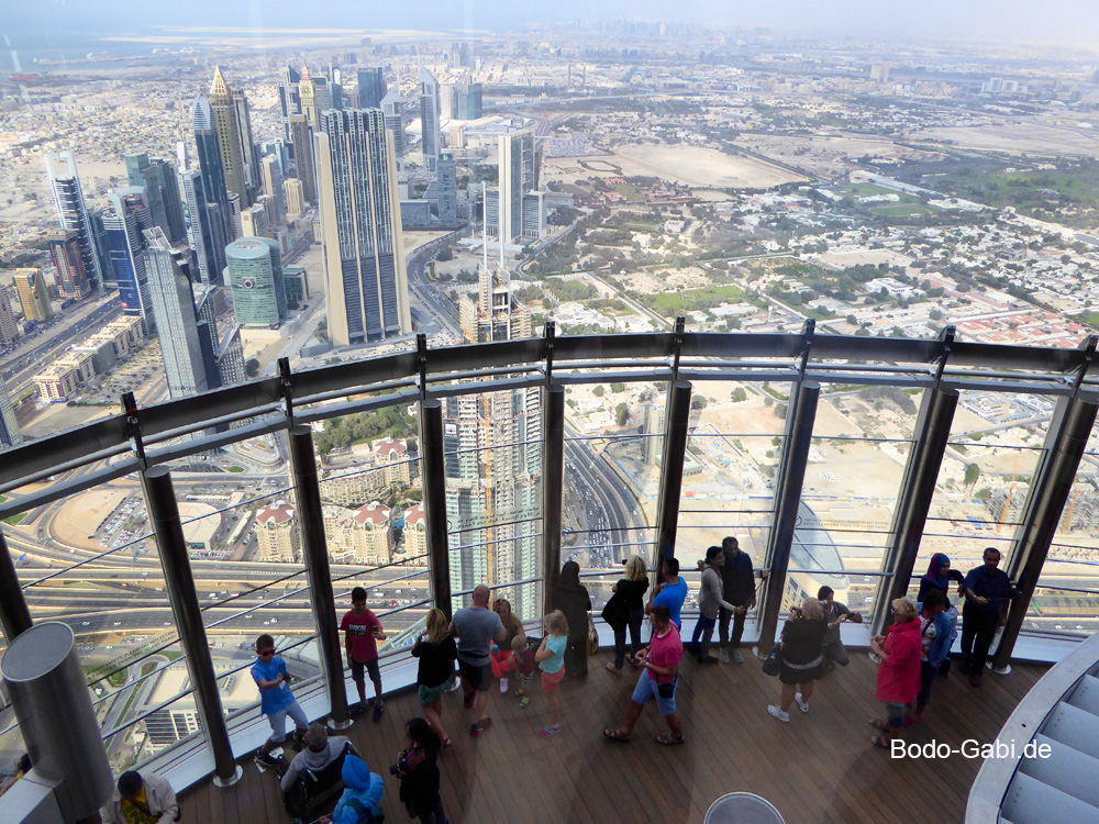 Blick vom höchsten Turm der Welt II