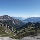 Blick vom Höhenweg beim Schlick2000 (Stubaital)