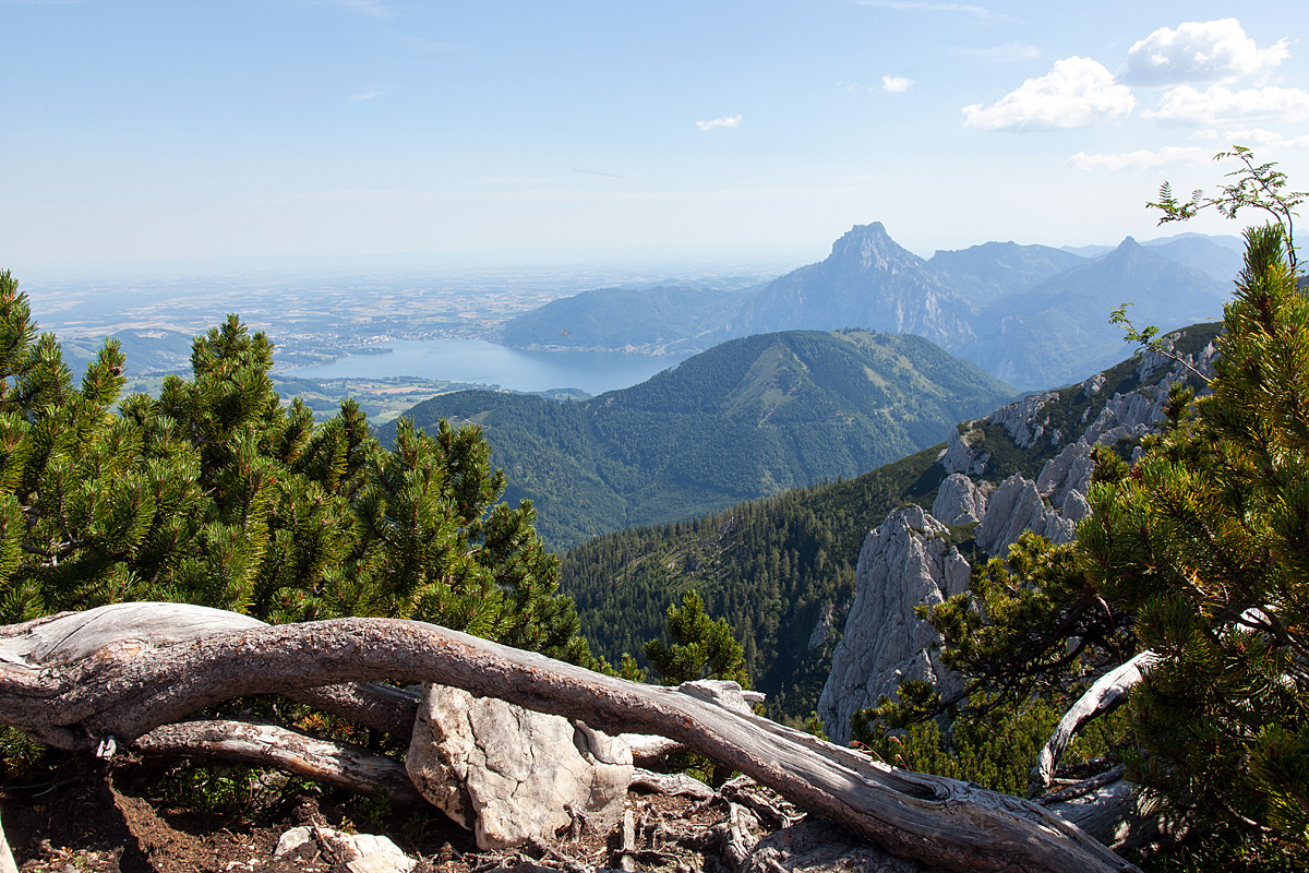 Blick vom Höllengebirge