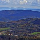 Blick vom Hohem Schneeberg ins Riesengebirge...