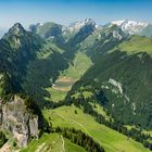 Blick vom Hohen Kasten auf den Sämtisersee...