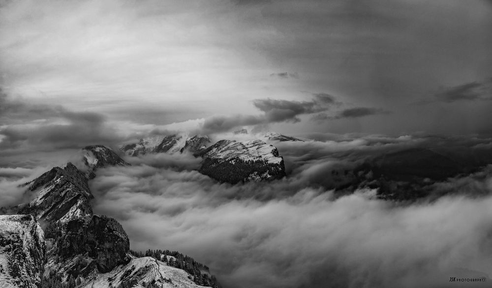 Blick vom Hohen Kasten (Schweiz)