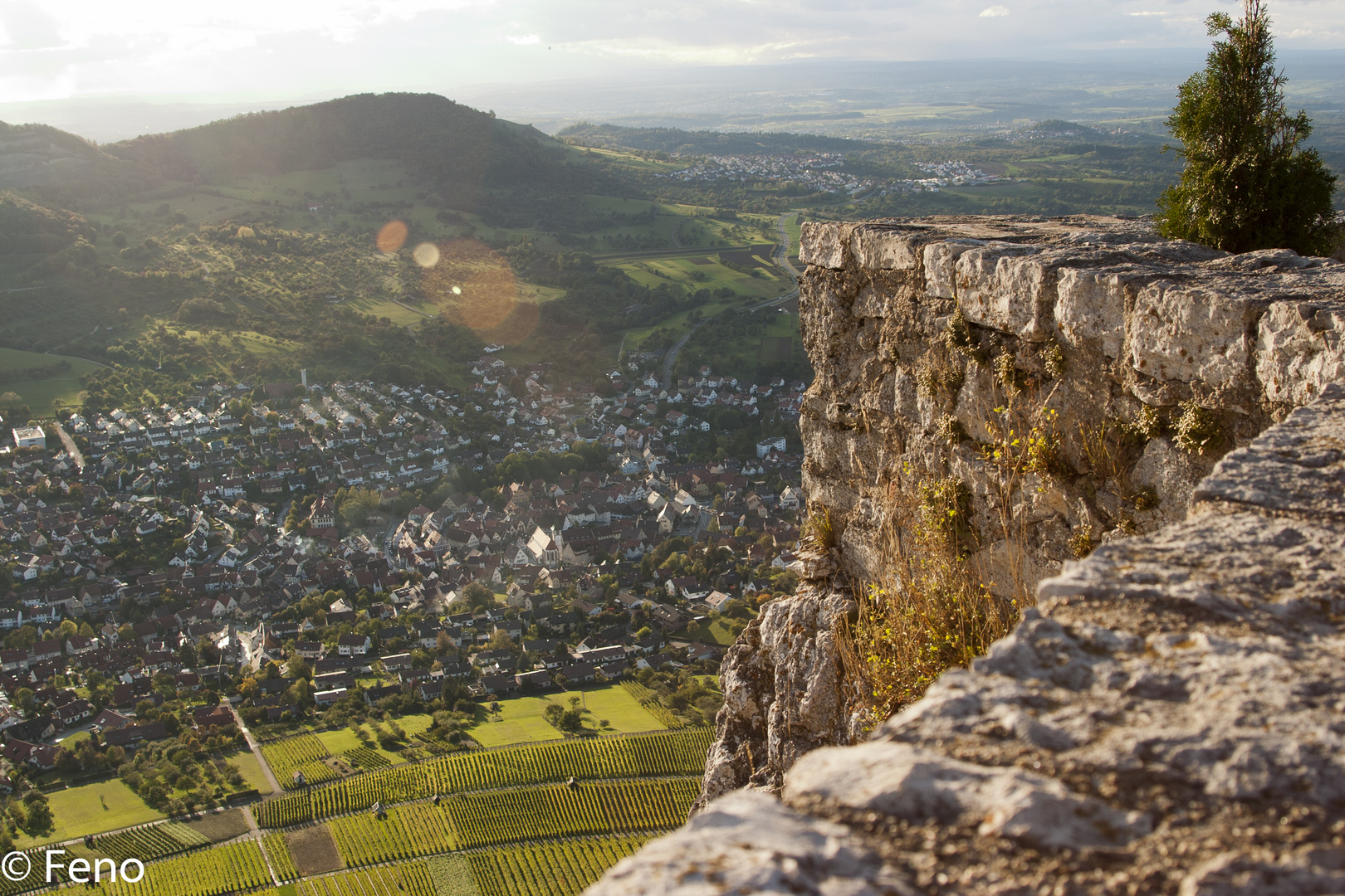 Blick vom Hohen Neuffen