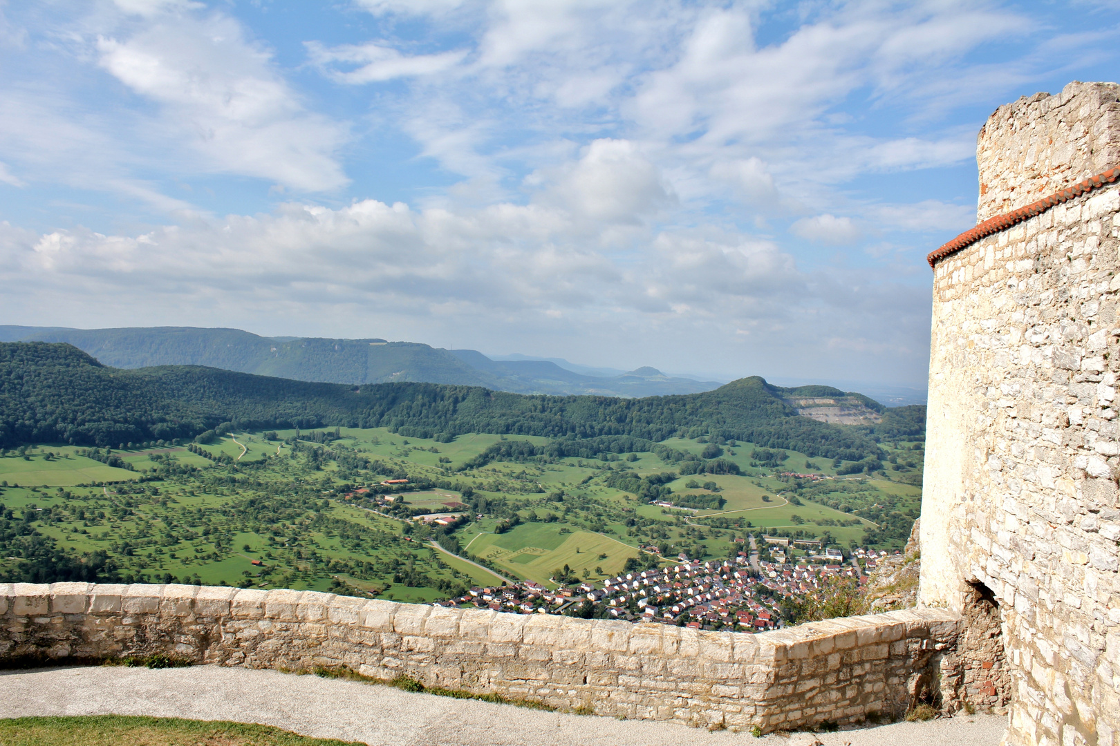 Blick vom Hohen Neuffen