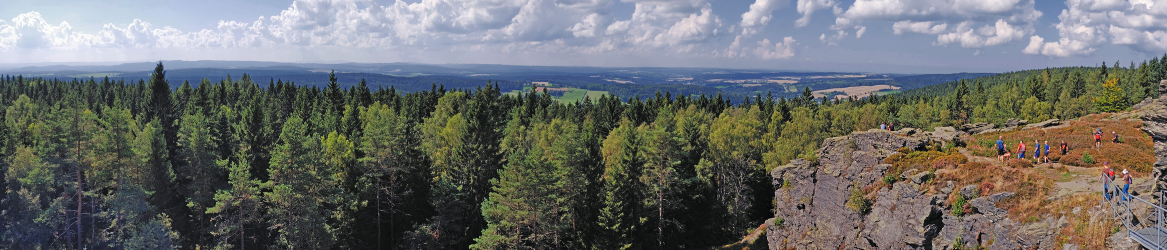 Blick vom Hohen Stein