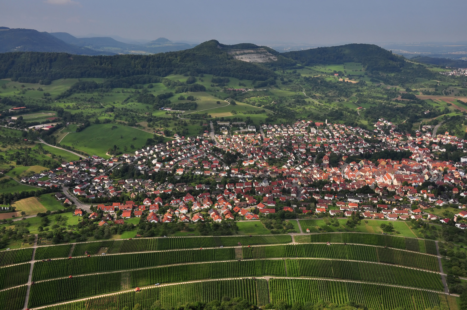 Blick vom Hohenneuffen