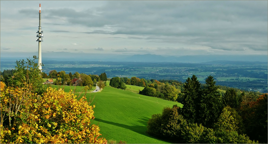 Blick vom Hohenpeißenberg