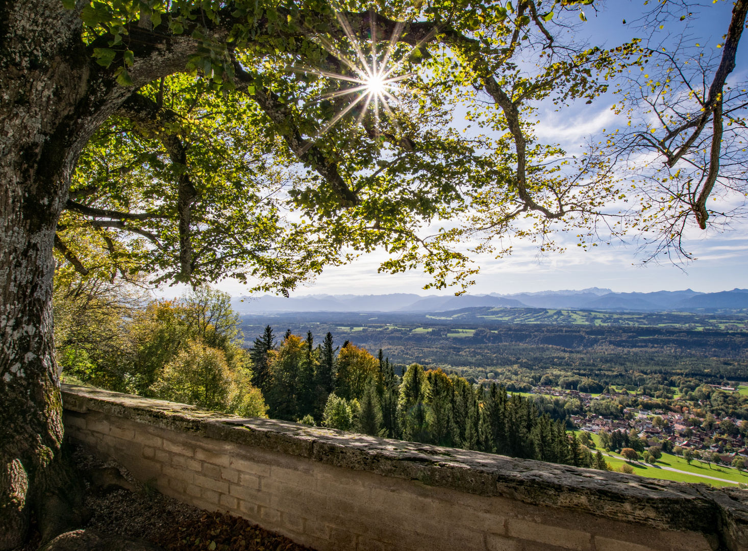 Blick vom Hohenpeißenberg