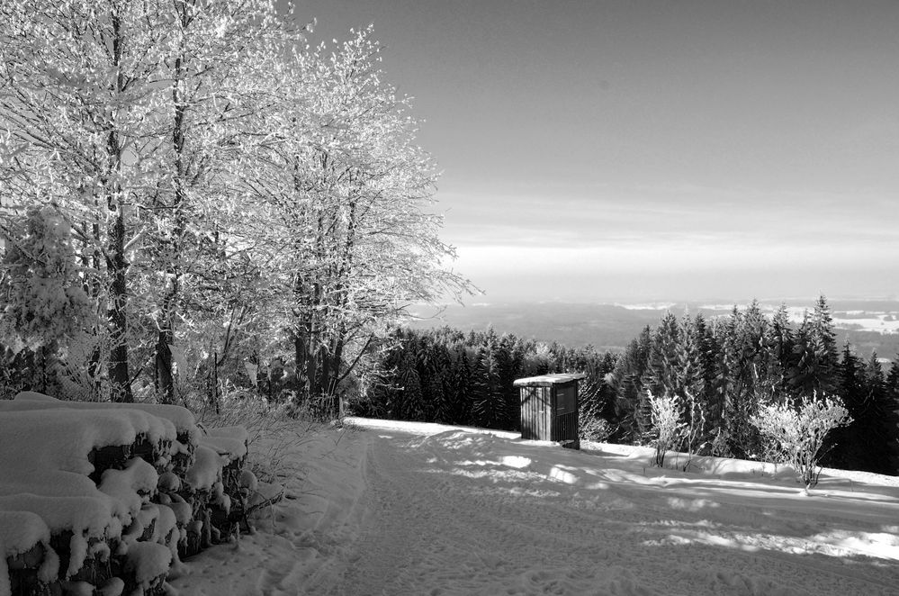 Blick vom Hohenpeißenberg