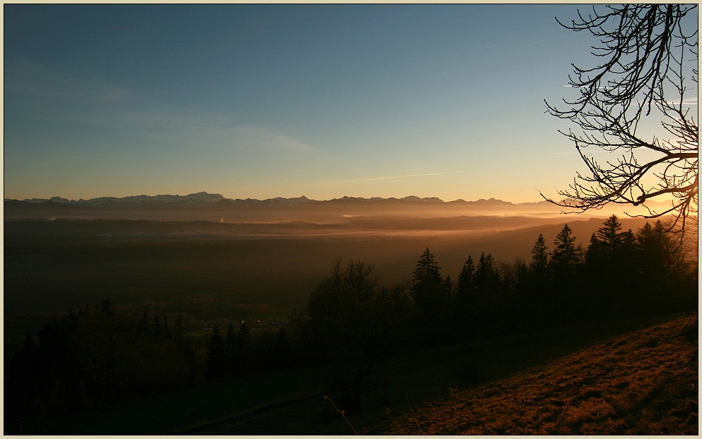 Blick vom Hohenpeißenberg