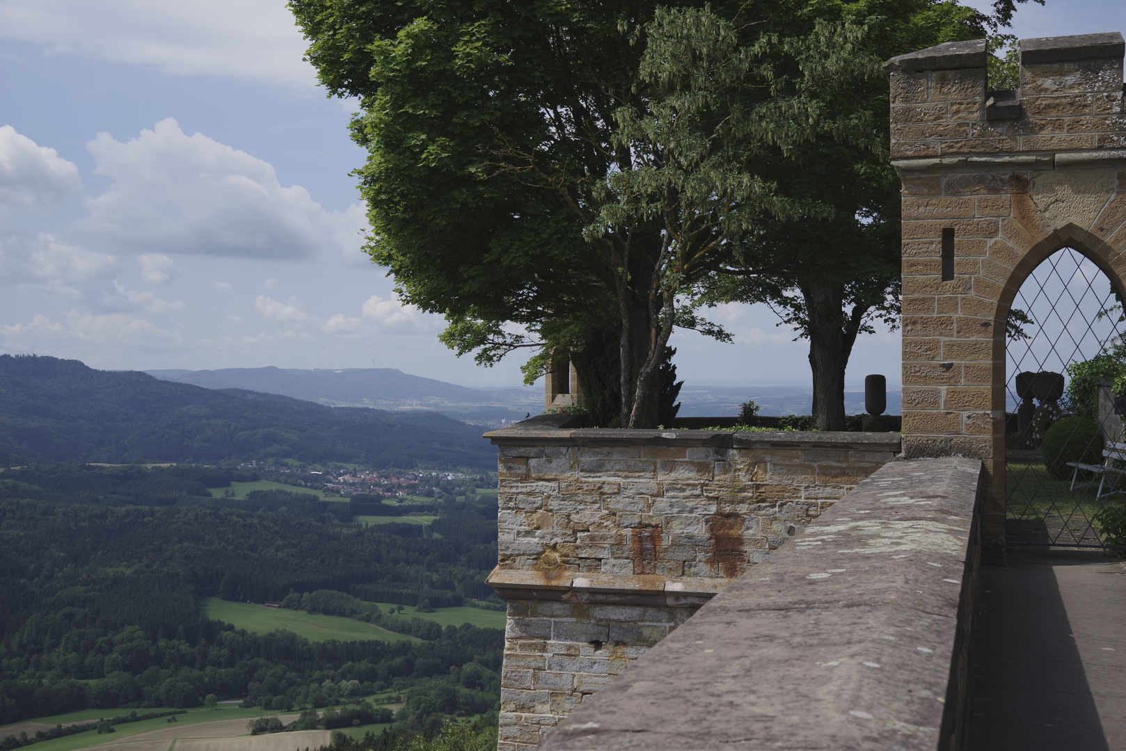 Blick vom Hohenzollern