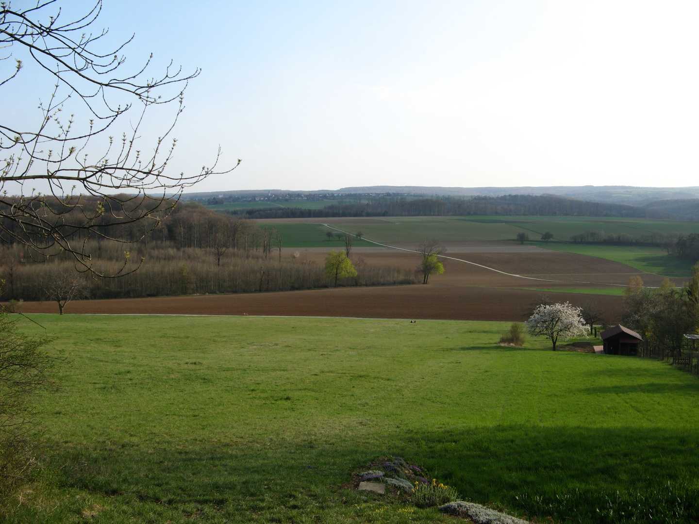 Blick vom Hohscheid in Richtung Heimerdingen