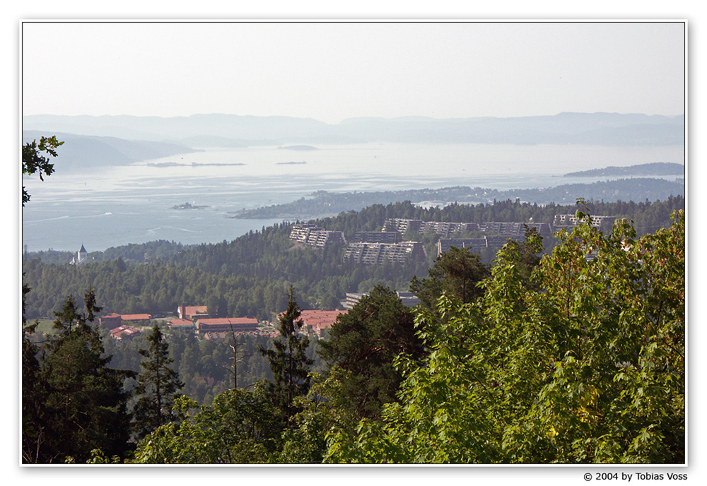 Blick vom Holmenkollen